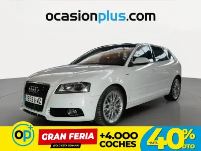 Usado Audi A3 Ambition 140 CV (102 kW) 2012 Blanco Utilitario