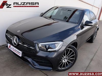 Usado Mercedes GLC220 194 CV (142 kW) 2020 Gris / plata Coupe