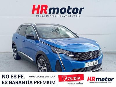 Usado Peugeot 3008 Allure 225 CV (165 kW) 2021 Azul SUV
