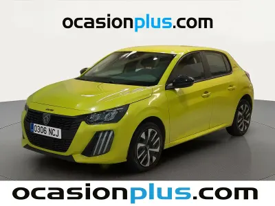 Usado Peugeot 208 Style 110 CV (80 kW) 2025 Amarillo Utilitario