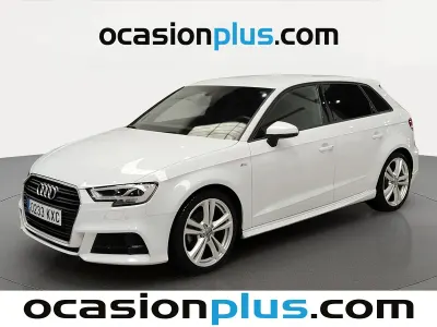 Usado Audi A3 Sportback S-Line 150 CV (110 kW) 2019 Blanco Utilitario