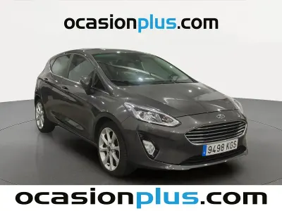 Usado Ford Fiesta Titanium 100 CV (73 kW) 2018 Gris Utilitario