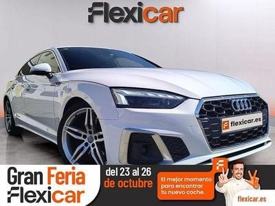 Usado Audi A5 Sportback S-Line 163 CV (119 kW) 2020 Blanco Utilitario