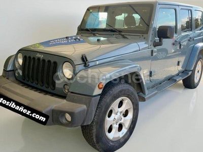 Gris / plata Usado 2016 Jeep Wrangler Unlimited Sahara SUV | 35.900 € (Precio justo)