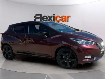 Usado Nissan Micra N-Connecta 101 CV (74 kW) 2019 Granate Utilitario