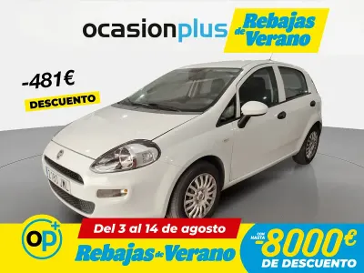 Usado Fiat Punto Pop 69 CV (50 kW) 2017 Blanco Utilitario