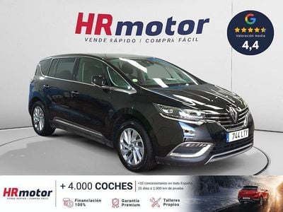 Usado Renault Espace Life 131 CV (96 kW) 2016 Negro Monovolumen