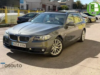 Usado BMW 520 Luxury Line 190 CV (139 kW) 2014 Beige Familiar