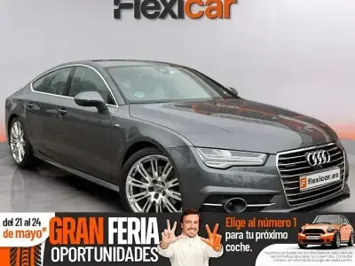 Usado Audi A7 Sportback 272 CV (200 kW) 2017 Gris Utilitario