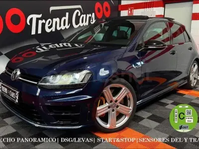Usado VW Golf VII R 300 CV (220 kW) 2014 Azul Berlina