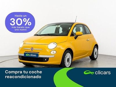 Amarillo Usado 2013 Fiat 500 Lounge Utilitario | 6690 € (Precio justo)
