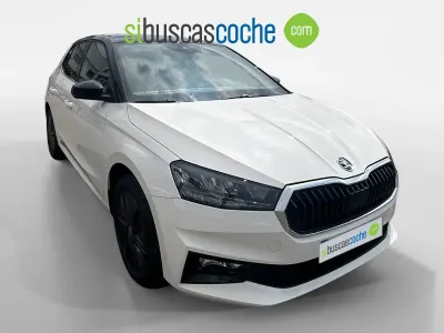 Usado Skoda Fabia 95 CV (69 kW) 2026 Blanco Utilitario