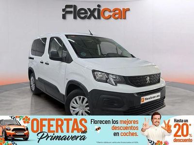 Usado Peugeot Rifter Active 100 CV (73 kW) 2021 Blanco Monovolumen