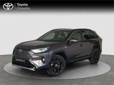 Occasion Toyota RAV4 Hybrid Style 218 ch (160 kW) 2021 Gris SUV