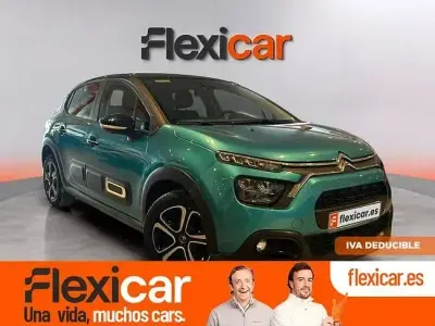 Usado Citroën C3 Feel 83 CV (61 kW) 2022 Azul Utilitario
