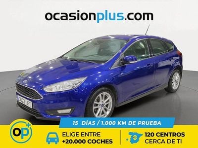 Usado Ford Focus Trend+ 116 CV (85 kW) 2015 Azul Utilitario