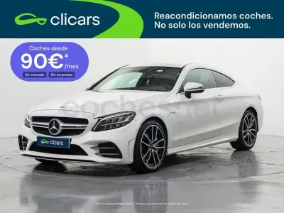 Usado Mercedes C43 AMG 390 CV (286 kW) 2021 Blanco Coupe