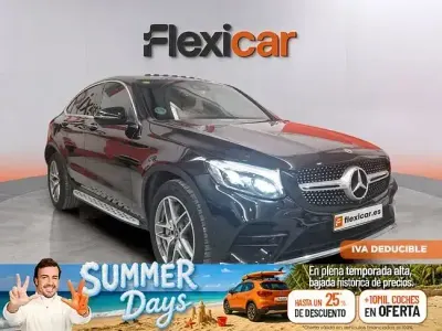 Usado Mercedes GLC250 204 CV (150 kW) 2018 Negro SUV