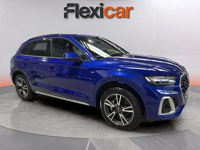 Usado Audi Q5 S-Line 299 CV (219 kW) 2021 Azul SUV