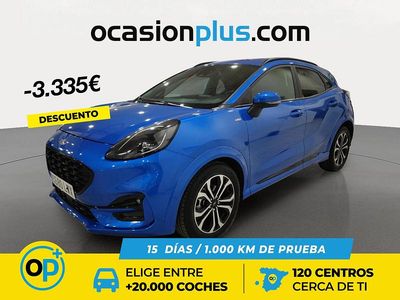 Usado Ford Puma ST-Line 125 CV (91 kW) 2022 Azul Pickup/Camioneta