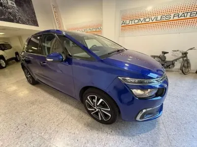 Usado Citroën C4 Feel 120 CV (88 kW) 2017 Azul Monovolumen