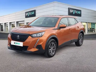 Usado Peugeot 2008 Active 101 CV (74 kW) 2021 Naranja SUV