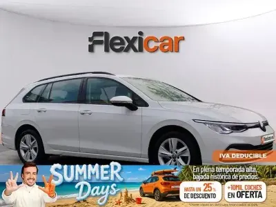Usado VW Golf VII Life 115 CV (84 kW) 2021 Gris Familiar