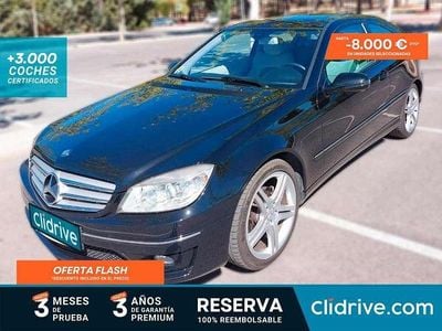 Negro Usado 2008 Mercedes C220 Coupe | 6990 € (Buen precio)