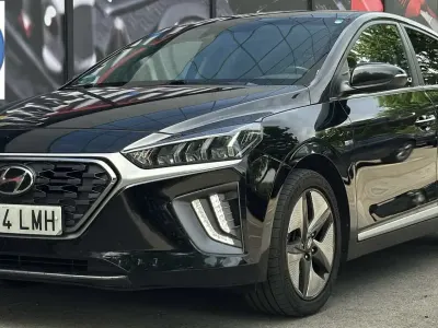 Usado Hyundai Ioniq 141 CV (103 kW) 2021 Negro Utilitario
