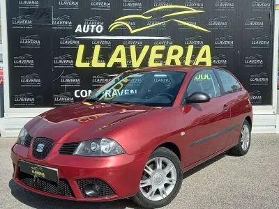Brugt Seat Ibiza 75 HK (55 kW) 2007 Rød Hatchback