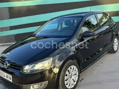 Usado VW Polo Advance 90 CV (66 kW) 2011 Negro Utilitario