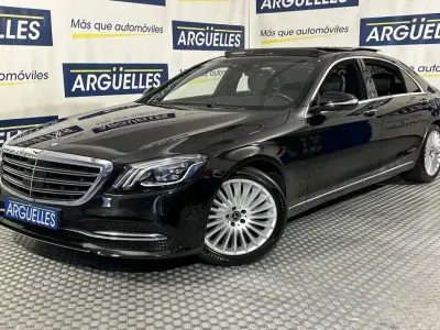 Usado Mercedes S350 286 CV (210 kW) 2019 Negro Berlina