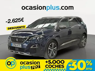 Usado Peugeot 5008 GT 180 HP (132 kW) 2019 Azul SUV