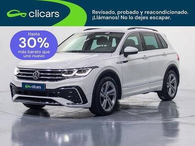Usado VW Tiguan R-line 150 CV (110 kW) 2022 Blanco SUV