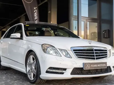 Usado Mercedes E220 Avantgarde 170 CV (125 kW) 2012 Blanco Berlina