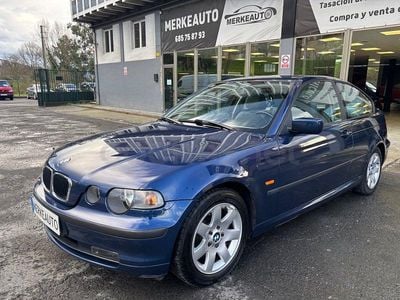 Usado BMW 320 150 CV (110 kW) 2003 Azul Berlina
