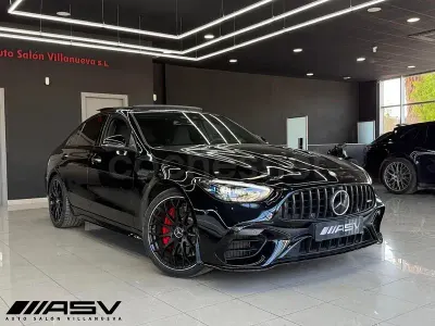 Usado Mercedes C63S AMG 680 CV (500 kW) 2024 Negro Berlina