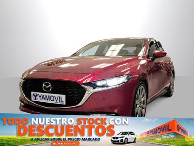 Usado Mazda 3 Exclusive-Line 186 CV (136 kW) 2023 Rojo Berlina