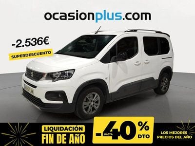 Blanco Usado 2021 Peugeot Rifter Allure Monovolumen | 20.200 € (Precio justo)