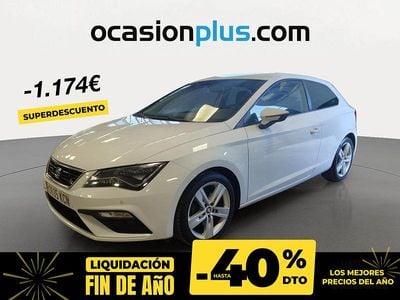 Blanco Usado 2017 Seat Leon FR Utilitario | 14.676 € (Precio justo)