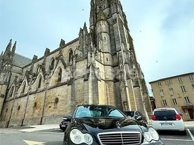 Usado Mercedes C270 Avantgarde 170 CV (125 kW) 2003 Negro Berlina