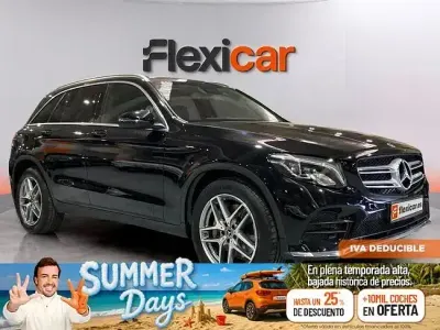Usado Mercedes GLC220 170 CV (125 kW) 2019 Negro SUV