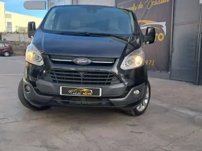 Usado Ford Transit Custom Trend 155 CV (114 kW) 2013 Negro Van
