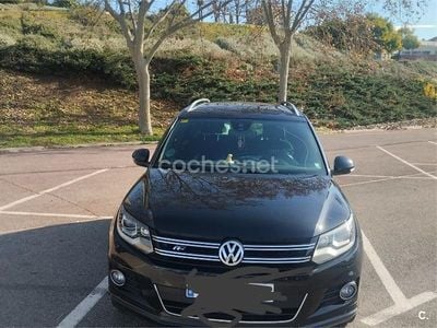 Käytetty VW Tiguan R-line 140 HP (102 kW) 2014 Harmaa Katumaasturi