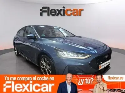 Usado Ford Focus ST-Line 125 CV (91 kW) 2023 Azul Berlina