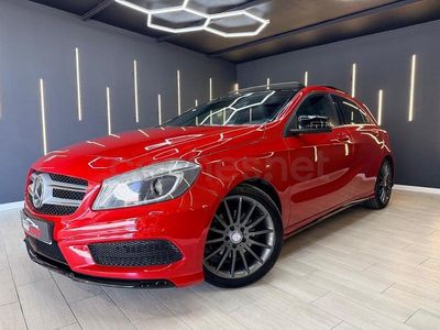 Begagnad Mercedes A180 AMG line 109 HK (80 kW) 2013 Röd Sedan