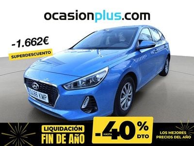 Azul Usado 2018 Hyundai i30 Familiar | 12.600 € (Precio justo)