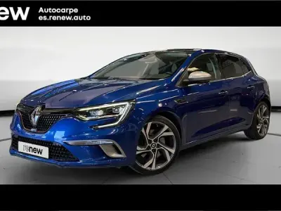 Usado Renault Mégane GT Line GT-Line 130 CV (95 kW) 2017 Azul Berlina