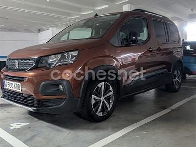 Usado Peugeot Rifter GT-line 100 CV (73 kW) 2018 Marrón Monovolumen