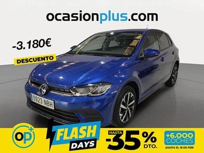 Usado VW Polo 95 CV (69 kW) 2025 Azul Berlina